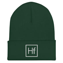Load image into Gallery viewer, "Hf" Cuffed Beanie (White)
