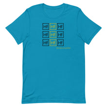 Load image into Gallery viewer, "Hf" 3x3=9 (Black/Gold) T-shirt
