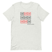 Load image into Gallery viewer, "Hf" 3x3=9 (Black/Red) T-shirt
