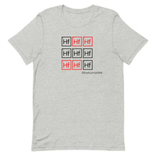 Load image into Gallery viewer, "Hf" 3x3=9 (Black/Red) T-shirt
