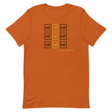 Load image into Gallery viewer, "Hf" 3x3=9 (Black/Gold) T-shirt
