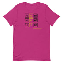 Load image into Gallery viewer, "Hf" 3x3=9 (Black/Gold) T-shirt
