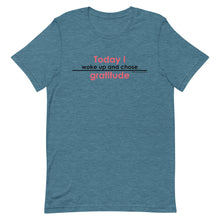 Load image into Gallery viewer, "Just Gratitude Today" T-shirt
