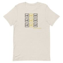 Load image into Gallery viewer, "Hf" 3x3=9 (Black/Gold) T-shirt
