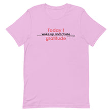 Load image into Gallery viewer, "Just Gratitude Today" T-shirt
