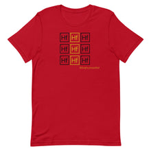 Load image into Gallery viewer, "Hf" 3x3=9 (Black/Gold) T-shirt
