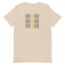 Load image into Gallery viewer, "Hf" 3x3=9 (Black/Gold) T-shirt
